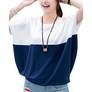 Blue and white tee shirt